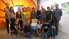 Concours CGénial : remlse du prix TechnipFMC à la Galerie Eureka